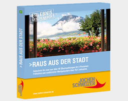 Erlebnis-Geschenkbox ‚Raus aus der Stadt fuer 2‘ Erlebnis-Geschenkbox ‚Raus aus der Stadt fuer 2‘