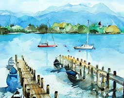 Aquarell-Malkurs Muenchen