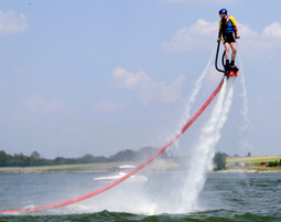 Flyboard & Air Wheel fahren in Bratislava