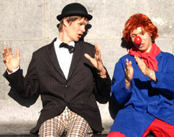 Jecke Stadtfuehrung durch Koeln fuer 2