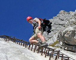 Klettersteig Tour fuer Fortgeschrittene