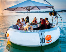 Grillparty auf dem Bodensee für 10