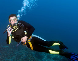 Tauchschnupperkurs im See