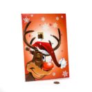 Adventskalender, ca. 75g Schokolade ca. B26xT1xH35 cm