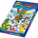 Adventskalender, 24 Fruchtgummi-Minibeutel, ca. 300g ca. B28xT3xH47 cm