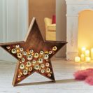 Beste Geschenke 2025 | Geschenkempfehlungen 7 Beleuchtetes Deko-Objekt Golden Glory, Schichtholz, Kunststoff, MDF