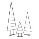 Deko-Objekt Christbaum, dekorierbar, Metall