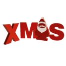 Dekobuchstaben-Set Xmas, MDF