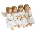 Beste Geschenke 2025 | Geschenkempfehlungen 6 Dekofigur Engelfreunde, Polyresin ca. H10cm