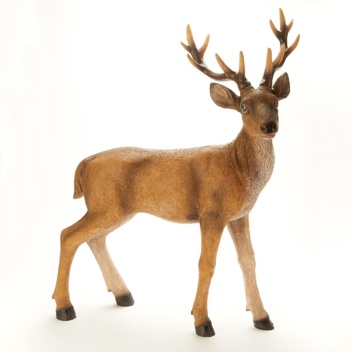 Dekofigur Hirsch, Polyresin ca. H61 cm