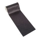 Dekostoff mit Applikationen, Ziernieten, 100% Polyester ca. L200xB12 cm