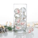 Beste Geschenke 2025 | Geschenkempfehlungen 11 Flummis 55 mm  mit Licht, 12-tlg. Xmas, mit blinkenden LED-Licht, Kunststoff ca. 5,5 cm Durchmesser