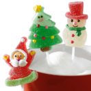 Fruchtgelee-Lollys, 12-tlg. Merry Christmas je ca. B5xH12 cm