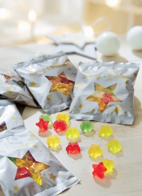Fruchtgummi-Set, 50-tlg., je ca. 10g, mit Sichtfenster