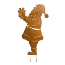 Beste Geschenke 2025 | Geschenkempfehlungen 1 Gartenstecker Santa, Rostfinish Höhe ca. 60 cm
