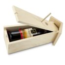 Geschenk-Set Der Nistkasten, 1 Flasche Wein, Nistkasten aus Holz