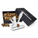 Geschenk-Set Eichhörnchen-Nüsse, Eichhörnchen-Nussknacker, 800g Nüsse