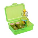 Geschenk-Set Für Wanderer, 0,1l Weinbrand 36% vol, 2 Schnapsgläser