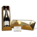 Geschenk-Set Goldbarren, Premiumwein Necto