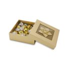 Geschenk-Set Goldene Trüffel-Schachtel, 12 Stück Lindt.Kugeln