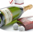 Geschenk-Set, Champagner Hostomme Grand Cru, 100g Champagner Trüffel