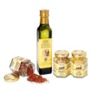 Geschenk-Set, Kräuter Klassiker, 3 Kräuter-Sorten, 1 Flasche Olivenöl