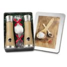 Geschenk-Set Salz und Pfeffermühle, inkl. Salz und Pfeffertütchen