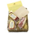 Geschenk-Set, Schinken-Korb, Schinkenvariationen, Brettchen