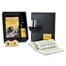 Geschenk-Set ... was wirklich geschah, 1 Flasche Wein, Buch