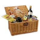 Geschenkset Mediterrane Vielfalt, Wein, Pasta, Öl, Salami, Oliven ca. B42xT29xH20 cm
