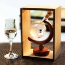 Geschenkset Weltkugel, 0,1l Grappa