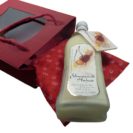 Geschenktasche Kleiner Dank, 0,35l Likör, Kirschkernkissen