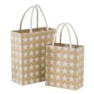 Geschenktüten-Set Stern, 2-tlg.