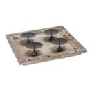 Kerzentablett Sterne