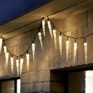 Lichterkette Eiszapfen