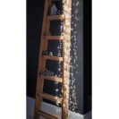 Lichterregen Sterne, kupfer, Metall/ Kunststoff