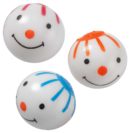 Beste Geschenke 2025 | Geschenkempfehlungen 3 Splash-Bälle-Set, 4-tlg. Schneemann, TPR Ø 50 mm