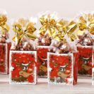 Beste Geschenke 2025 | Geschenkempfehlungen 17 Mini Weihnachtstüten-Set, 10-tlg. je ca. L7xB4xH8 cm, je 50g Schokolade