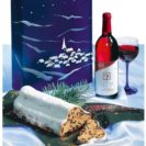 Rotweinabend-Set, 0,75l Rotwein, 750g Marzipanstollen