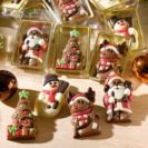 Schoko-Relief-Set, 12-tlg. Weihnachten, einzeln verpackt, je ca. 10g
