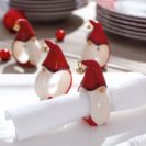 Serviettenringe-Set Wichtel, 4-tlg., Handbemalt, Dolomite