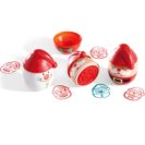 Stempelset, 15-tlg. Weihnachten, Kunststoff 3,5 x 3 x 4,7 cm