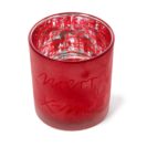 Teelichthalter Merry X-Mas, Glas