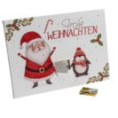 Tisch Adventskalender, 24 Schokotäfelchen ca. B23xT1xH17