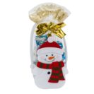 Weihnachts-Filztäschchen, 50g Schokolade