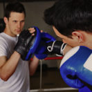 Box-Training auf der Reeperbahn