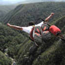 200 Meter Bungee-Sprung &amp, Elefanten-Tour in Suedafrika