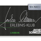 Erlebnis-Klub-Karte 'Carbon' (260€ Erlebnis-Guthaben)
