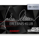Erlebnis-Klub-Karte 'Diamant' (2.400€ Erlebnis-Guthaben)