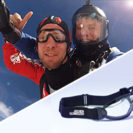 Fallschirm Tandem & Sportbrille